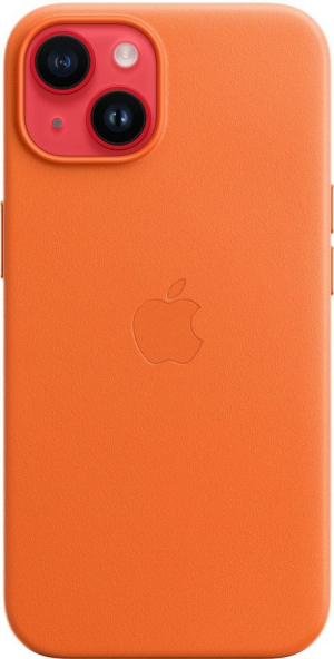 Купить  Apple iPhone 14 Leather Case with MagSafe, orange (MPP83FE-A)-3.jpg